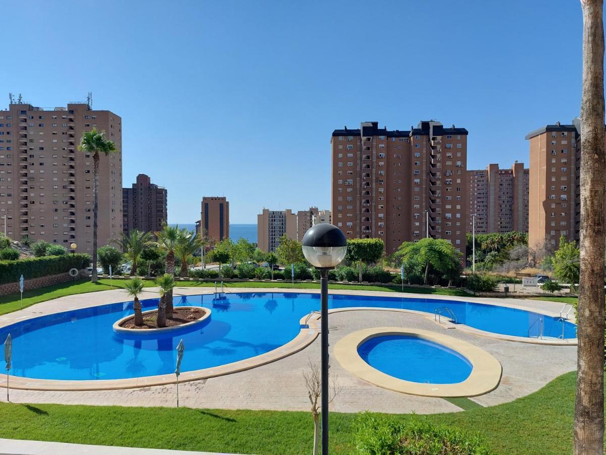 Las Marinas 8O Con Vistas Al Mar Y Piscina By Vero Benidorm Exteriér fotografie