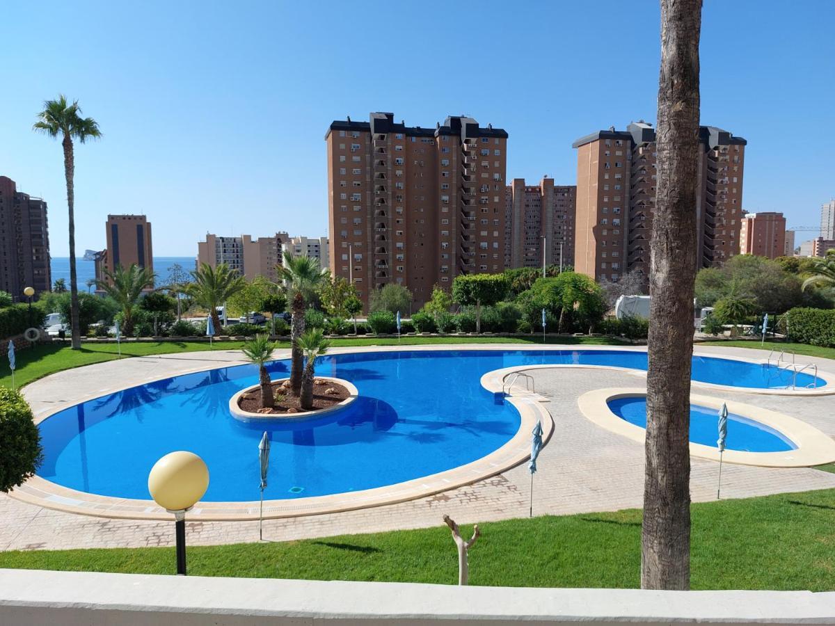 Las Marinas 8O Con Vistas Al Mar Y Piscina By Vero Benidorm Exteriér fotografie