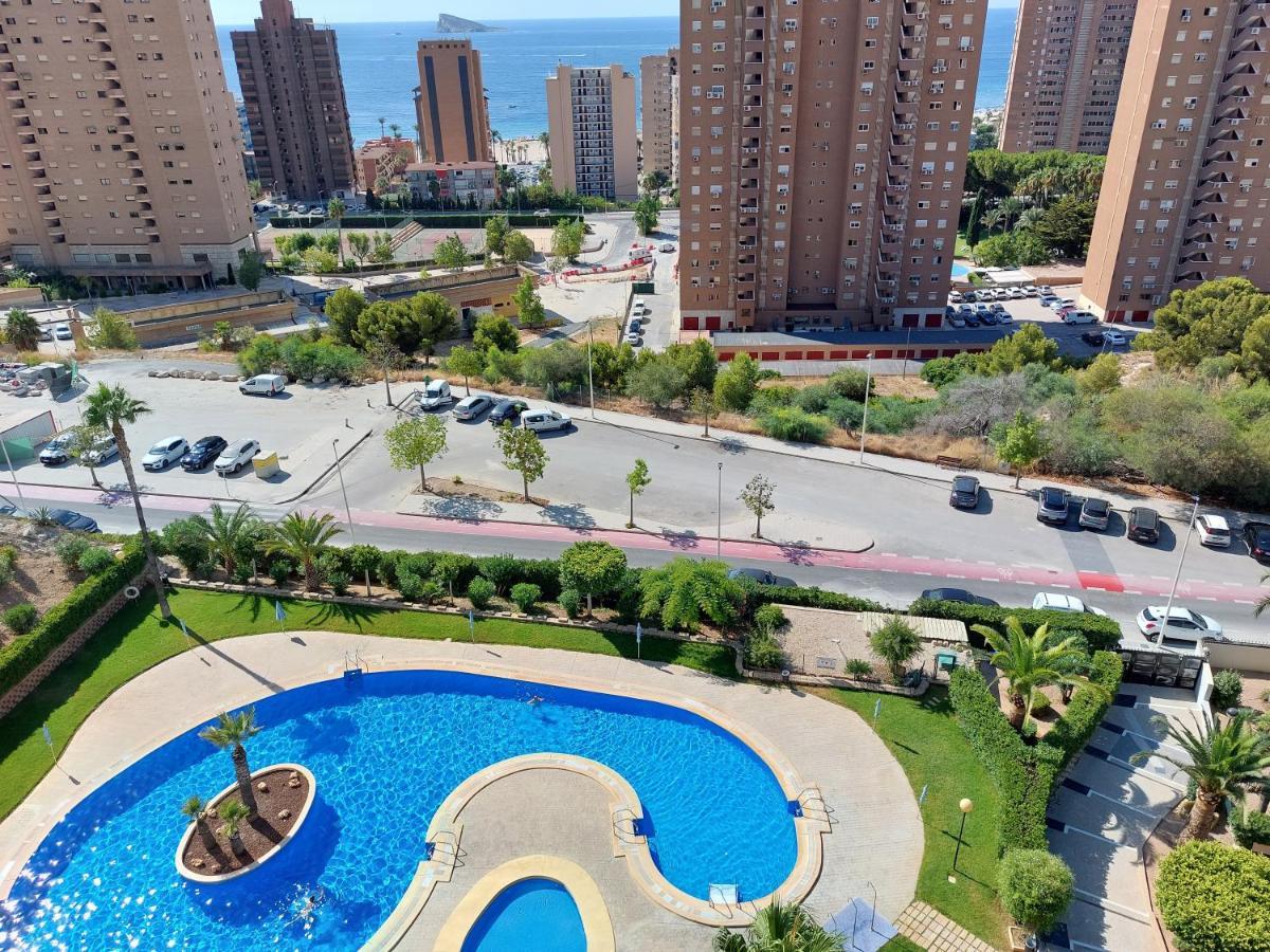 Las Marinas 8O Con Vistas Al Mar Y Piscina By Vero Benidorm Exteriér fotografie