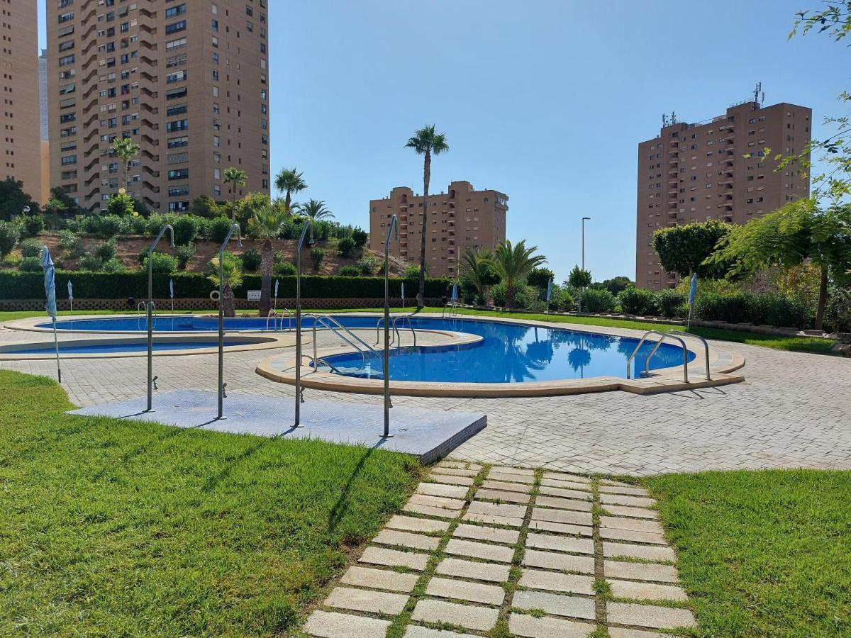 Las Marinas 8O Con Vistas Al Mar Y Piscina By Vero Benidorm Exteriér fotografie